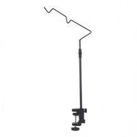 Carbon Steel Tabletop Lantern Hanger Stand Portable Clamp Lantern Holder Black Outdoor Gear