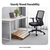 Non-Slip Surface Under-Desk Footrest for fromice Workers, People Working from Home, Students, Study Room