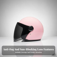 Replacement Helmet Lens Anti-Fog Replacement Helmet Visor Wear-Resistant for Rainy Weather