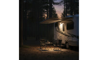 Awning Porch Light Fixture Three-Color Dimming RV Awning Light 12V Waterproof for Campers