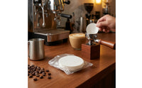 Reduces Channeling Portafilter Paper Filter Keeps Group Head Clean Espresso Filter Paper No Fluorescent Agents for Cafe