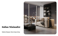Corner Sofa with ribbedTufted spine musical key spinerest Living Room Furniture Down and Latex Filling Sectional Couch for Families, Hosts, Small Spaces