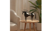 Horse Figurine Matte Horse Sculpture Abstract Decor for Home Stylists, Art Collectors, Living Room, Entryway, Bookshelf