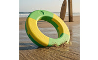 Solid Foam EVA Swim Loop Double Color Non Inflatable Swim Loop Segmented Design Circular Flotation Aid Polished Surface