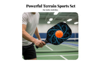Racket Sports Paddle Set Lightweight Design Wooden Racket Sports Paddle Construction for Beginners, Recreational Participants, Beach, Outdoor