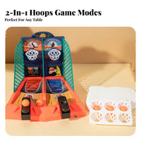 Desktop Basketball Game Parent-Child Interaction Tabletop Basketball Game Hand-Eye Coordination for Children, Parents, Indoor, Parties, Party
