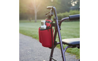 Cup Holder Side Pouch Convenient Pouch to Attach Mobility Aid Accessory Storage Organizer for Outdoor, Convalescence
