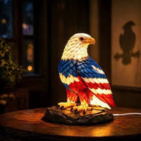 Independence Day Eagle Lamp Decorative Home Decor for Desk, Living Room