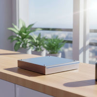 Heavy Duty Drawer Knock Box Easy to Clean Stainless Steel Knock Box Sturdy for Home Cafe, Office