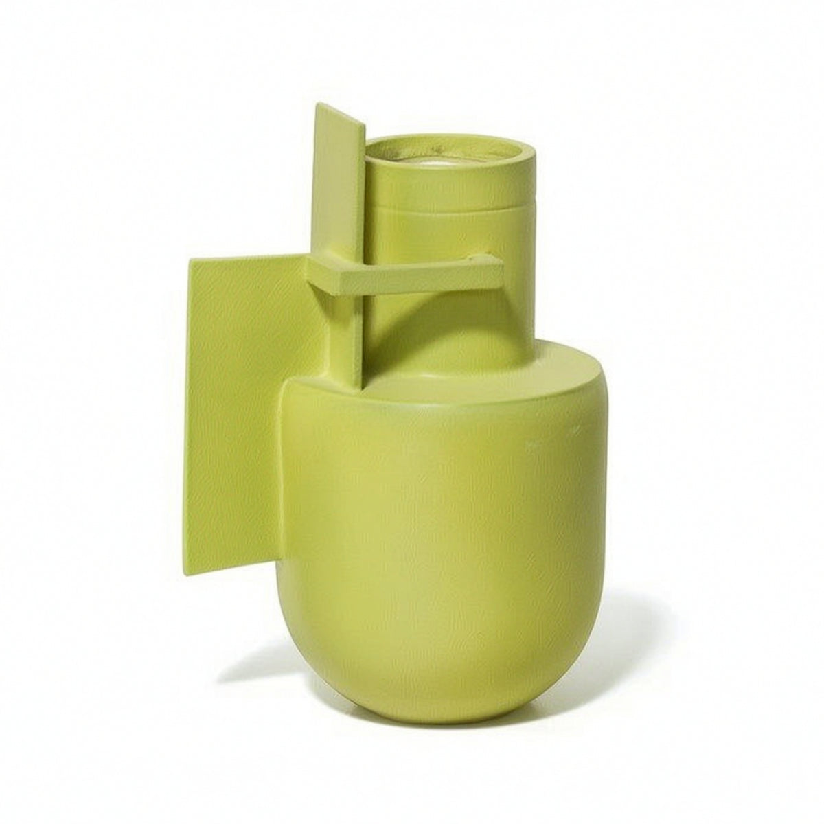 Wabi-Sabi Geometric Creative Vase for Home Decor, Resin, for Dried Flowers