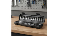 Precision Accuracy Cycling Tightening Force Wrench Kit Micro Adjustment Bike Tightening Force Wrench Set Bits Bike Repair Kit for Cyclists, Cycling Maintenance, Garage