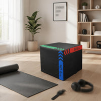 Soft Plyometric Box Anti-Slip Surface Plyometric Exercise Box Reinforced Stitched Edges Fitness Equipment