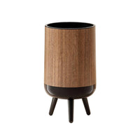 Trash Can with Legs Easy to Clean Elevated Waste Bin Sleek for Living Room
