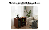 Movable with Wheels Mobile Tea Trolley Simple Design Multi-Tier Rolling Trolley Space-Saving Design Household Furniture Versatile Use for Small Apartment Dwellers, Homeowners, Office Workers, Living Room, Beside Sofa, Bedroom, Kitchen