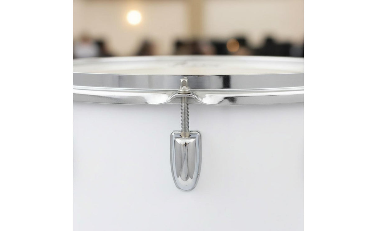 Thick Wooden Shell Marching Snare Drum Includes Drumsticks 14 Inch Snare Drum Sturdy Metal Hoops Percussion Instrument for Procession