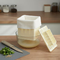 Tofu Press Reusable Tofu Maker DIY Bean Curd Container for Home Cooks