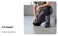 2 Pieces Anti-Slip Construction Knee Pads Wear-Resistant Heavy Duty Work Knee Pads Ergonomic Design for Gardeners, Workers