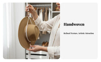 Cotton Rope Hat Holder Macrame Display Versatile Hats Showcase for Living Room