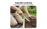 Garden Tool Stainless Steel Compact Trowel Portable Small Gardening Tools for Beginners, Kids