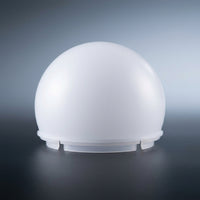 Floor Lamp and Ceiling Light Replacement Globe Lamp, Impact Resistant PC Material Ball Light for Table Light, Polished Surface Light Cover, 1pc