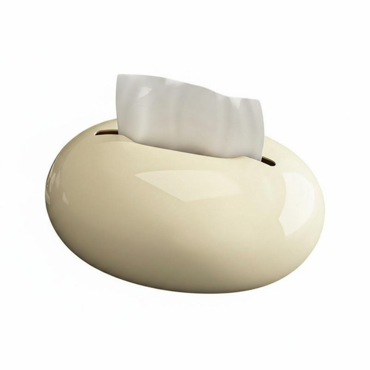 tearteardrop Shaped Tissue Box polished Surface Tissue Box Cover long-enduringing for Bedroom