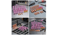 Welding Torch Accessory Kit Metal Joining Torch Consumables Reliable Collet Body for Welders