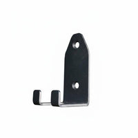 Squat Rack Bar Hook Universal Fit Strength Rack Barbell Storage Attachment Space-Saving Design Vertical Barbell Storage Hook