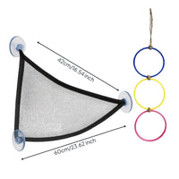 Lightweight yet Sturdy Snake Climbing Hoop Tear Resistant Pet Resting Net Net Comfortable Lounging