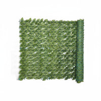 Fake Foliage Fence Covering Realistic Appearance Hydrangea Flower Wall Panel Faux Flower Privacy Screen Protection for Balcony