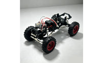 RC Link Rods with Shock Absorbers Heavy Duty Link Rod Kit with Rod Ends Easy to Install Chassis Linkage Set