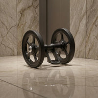 Aluminum Alloy Push Wheel Assembly Metal Axle Folding Bike Mudguard Push Wheel Compact
