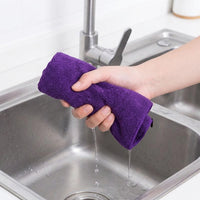 Thick Microfiber Cloth and Microfibre Cloth 30x30 cm, Absorbent Microfibre Towel for Car Washing, Glass and Kitchen Cleaning Tool