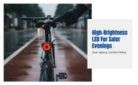 High Brightness Waterproof Outdoor Emergency Bike Light, Trail Bike Accessory