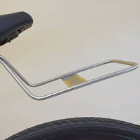 Rear Bicycle Cargo Rack Stainless Steel Rear Bike Rack with Fast-Release Clamp Tubular for Commuters, Cyclists, Commuting, Cycle Exploration