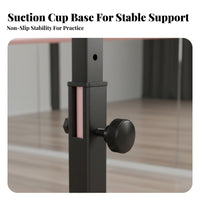 Portable Dance Bar Stable Freestanding Dance Bar Non-Slip Feet Adjustable Home Practice Barre for Dancers, Beginners, Gym