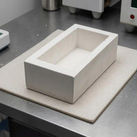 Square Quartz Crucible Pour Notch Laboratory Equipment Open-Top for Melting