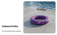 Inflation-without Swimming Buoyancy Stick Lightweight and Portable Personal Swim Safety Buoy Highly Visible for Adults, Beaches, Lakes