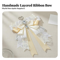 Social Media Design Ita Bag Ribbon Decoration Cute Design Light Stick Accessory Handmade for Teenagers, Women, Concerts, Daily Use
