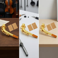 Saxophone Bend Neck Curved Saxophone Neck with Cork Rust-Resistant for Saxophonists
