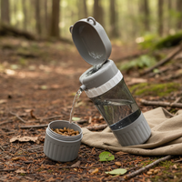 Portable Pet Water Bottle Dispenser for Dogs Outdoor Travel