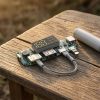 Lithium Battery Charging Module Digital Display USB Step-up Power Module
