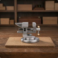 Small Bench Vise Round Base Table Vise Cast Steel Hardware Tool for Craft Work