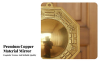 Ward off S Negative Energy Chinese Bagua Mirror Auspicious Convex Concave Bagua Mirror Brings Good Fortune Chinese Safeguarding Amulet Traditional Design for Homeowners, Spiritually-Minded People, Business Owners, Doorway, Home Entrance, Balcony