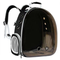 Bubble Cat Backpack Zippered Cat Carrier Backpack Hard-Shell Pet Carrier Top Handle