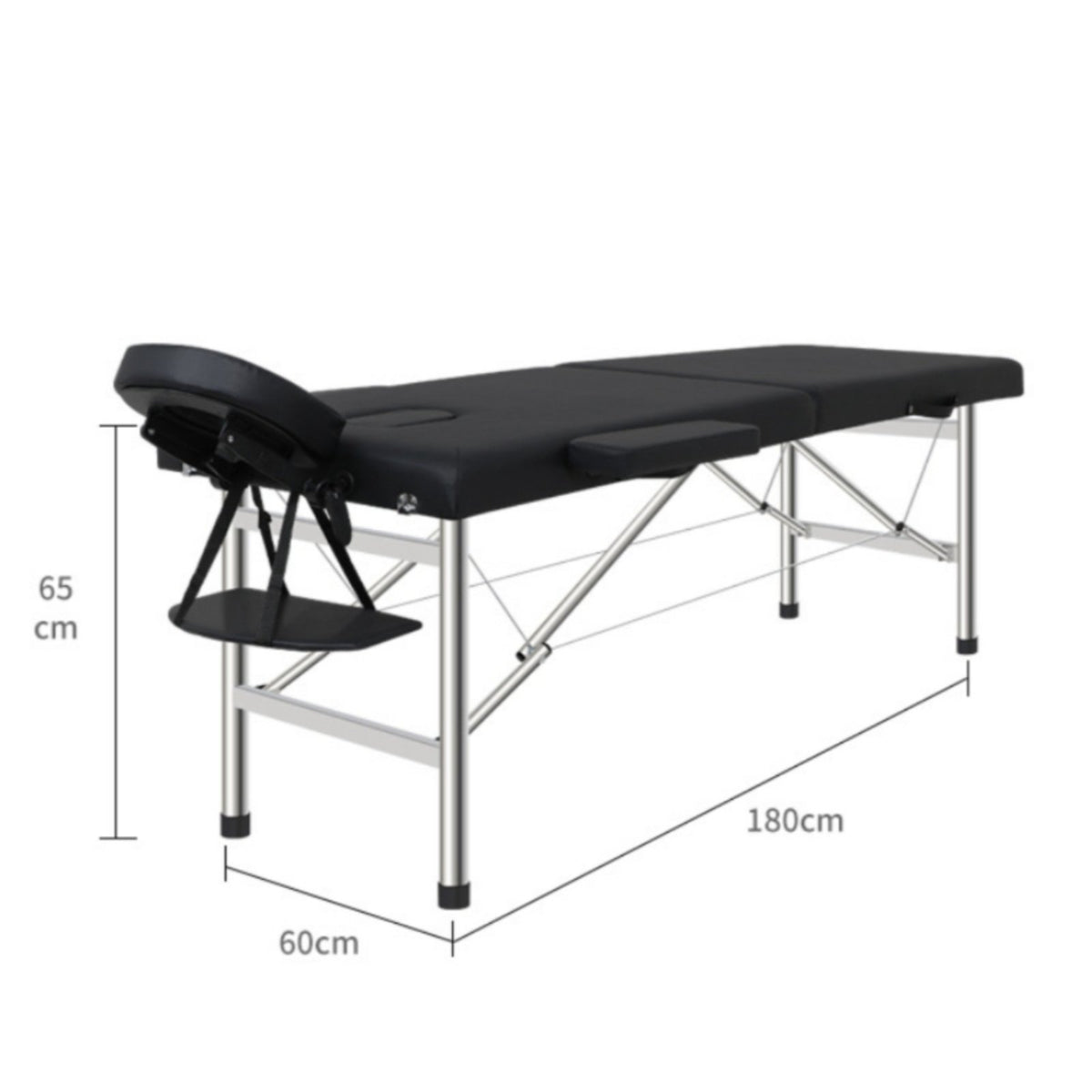 Portable Massage Bed Heavy Duty Portable Physical Salon Bed Padded Cushion Health Equipment for Estheticians