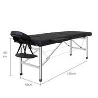 Portable Massage Bed Heavy Duty Portable Physical Salon Bed Padded Cushion Health Equipment for Estheticians