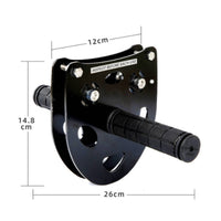 Smooth Rolling Overhead Cable Trolley with Handle Heavy Duty Overhead Cable Trolley Rust Resistant for Backyard