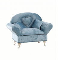 Sofa Jewelry Box Decorative Miniature Sofa Jewelry Box Compact for Teens, Vanity