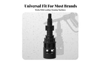 Pressure Washer Adapter Long-Lasting Pressure Washer Quick Disconnect Fitting Water Replacement Spray Tip Robust Duty