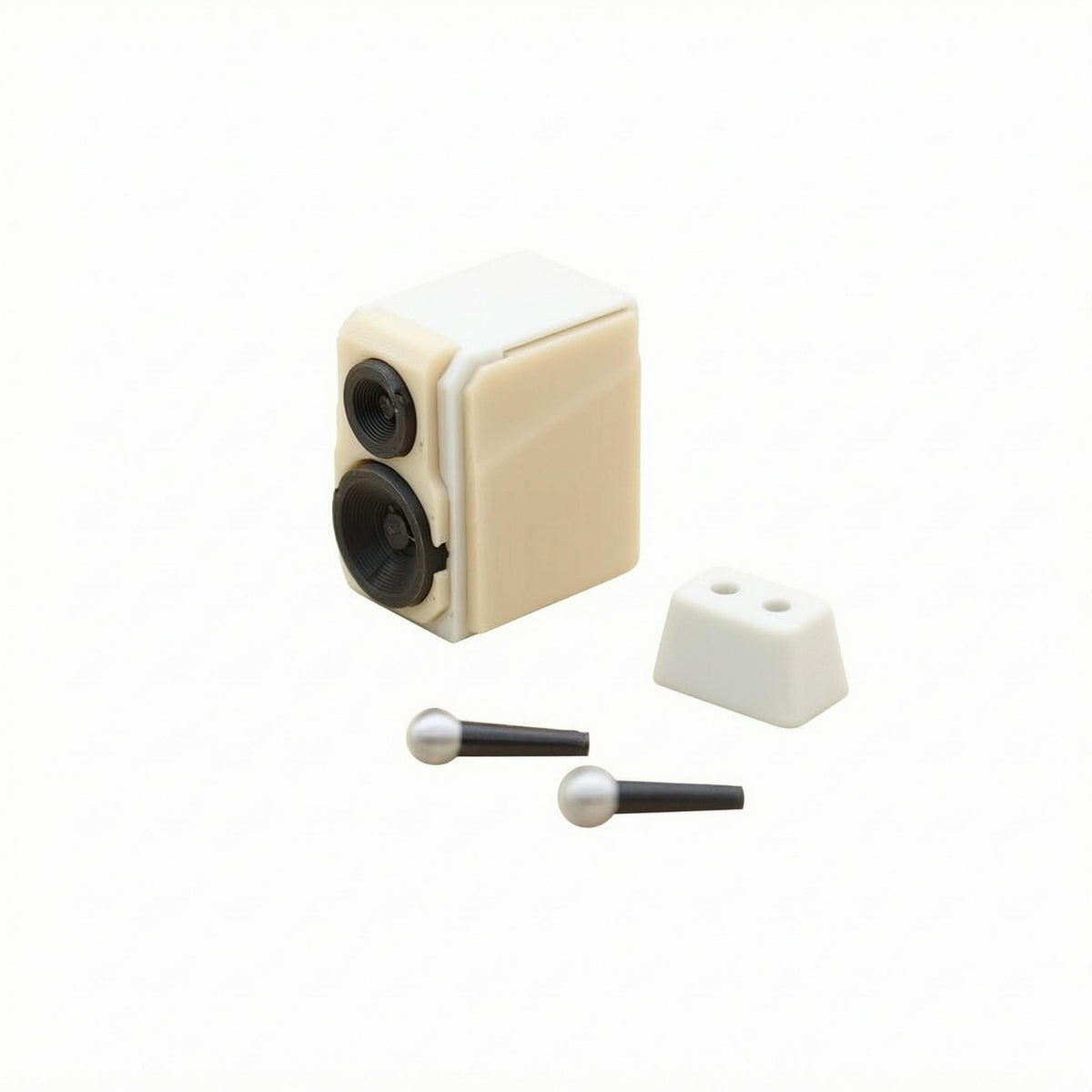 With Microphones Miniature Dollhouse Speaker Scene Accessory Dollhouse Sound Prop